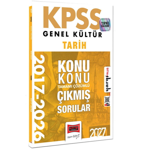 KPSS Genel Kültür Tarih Konu Konu Tamamı Çözümlü 10 Yıl Çıkmış Sorular Yargı Yayınları 2027