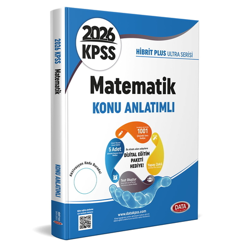KPSS Hibrit Plus Ultra Serisi Matematik Konu Anlatımlı Data Yayınları 2026