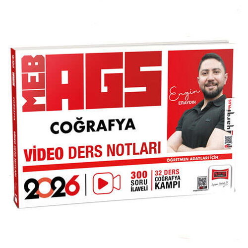 MEB AGS Öğretmen Adayları İçin Coğrafya Video Ders Notları Yargı Yayınları 2026