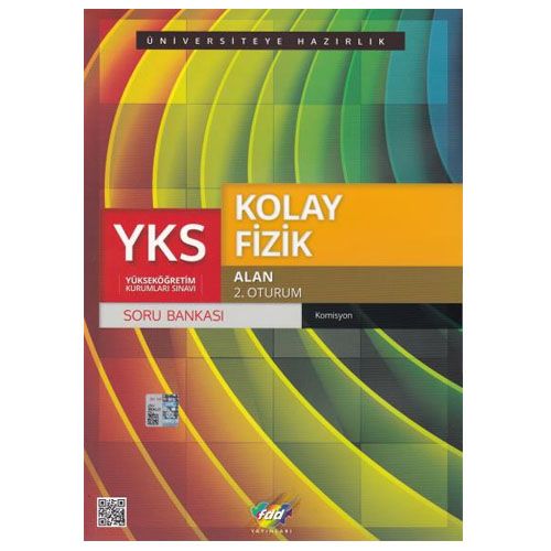 YKS Kolay Fizik Soru Bankası Alan 2. Oturum - Fdd Yayınları