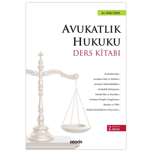 Avukatlık Hukuku Ders Kitabı - Atilla Özen