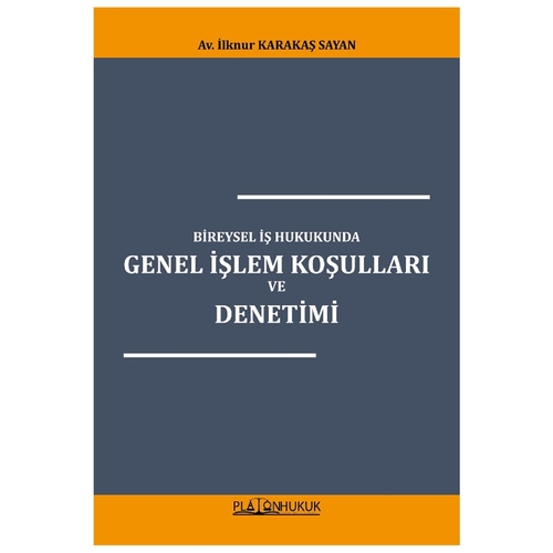 Bireysel İş Hukukunda Genel İşlem Koşulları ve Denetimi - İlknur Karakaş Sayan