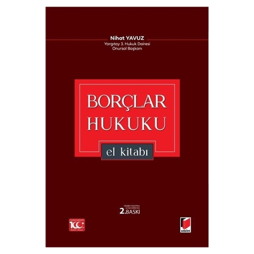 Borçlar Hukuku El Kitabı - Nihat Yavuz