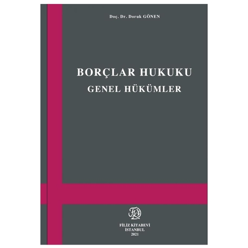 Borçlar Hukuku Genel Hükümler - Doruk Gönen