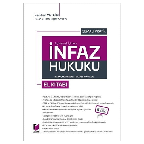 İnfaz Hukuku El Kitabı - Feridun Yetgin
