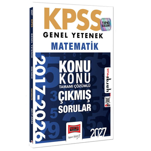 KPSS Genel Yetenek Matematik Konu Konu Tamamı Çözümlü 10 Yıl Çıkmış Sorular Yargı Yayınları 2027