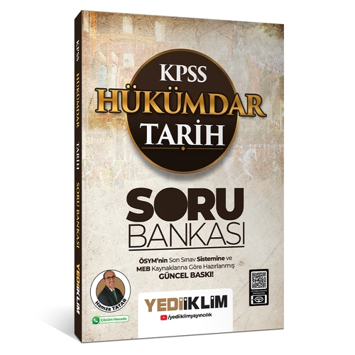 KPSS Hükümdar Tarih Soru Bankası Yediiklim Yayınları 2025