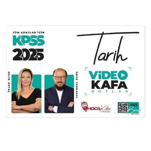 KPSS Tarih Video Kafa Notlar Hoca Kafası Yayınları 2025