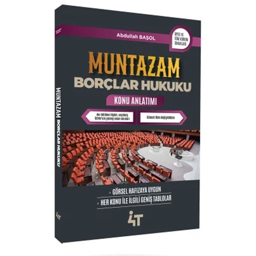 Muntazam Borçlar Hukuku Konu Anlatımı 4T Yayınları 2025