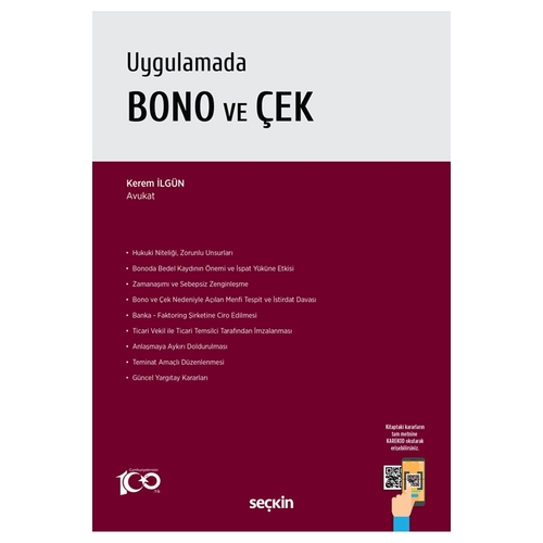Uygulamada Bono ve Çek - Kerem İlgün