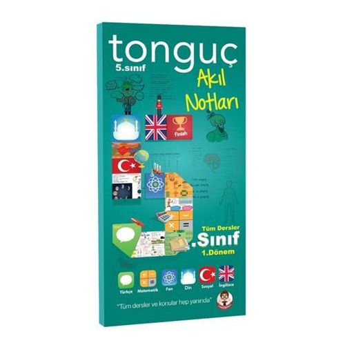 5. Sınıf 1. Dönem Akıl Notları Tonguç Akademi Yayınları