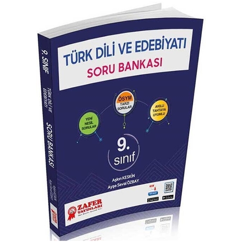 9. Sınıf Türk Dili ve Edebiyatı Soru Bankası Fasikül Seti Zafer Yayınları