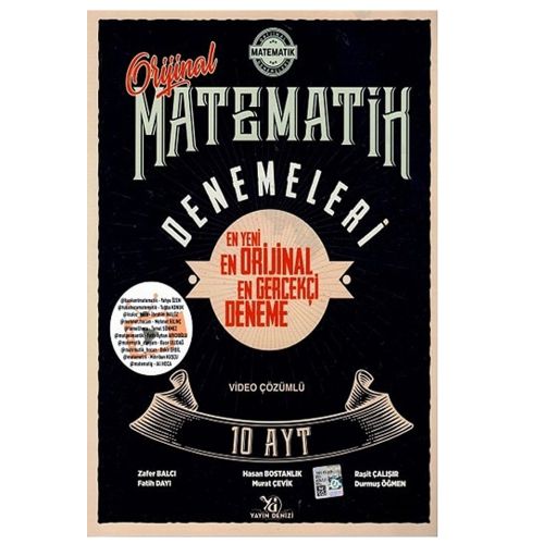 AYT Matematik 10 lu Denemeleri Yayın Denizi Yayınları