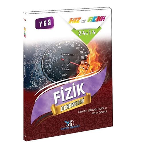 YGS Fizik Hız ve Renk 24x14 Denemeleri - Yayın Denizi Yayınları