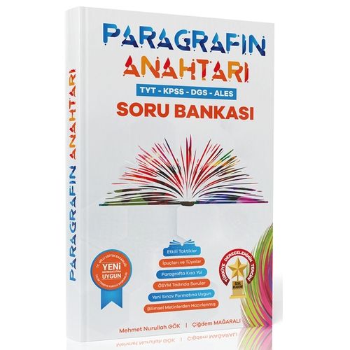 TYT KPSS ALES DGS Paragrafın Anahtarı Soru Bankası - Mehmet Nurullah Gök, Çiğdem Mağaralı