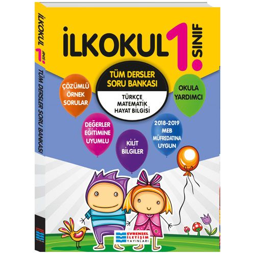 1. Sınıf Tüm Dersler Soru Bankası Evrensel İletişim Yayınları