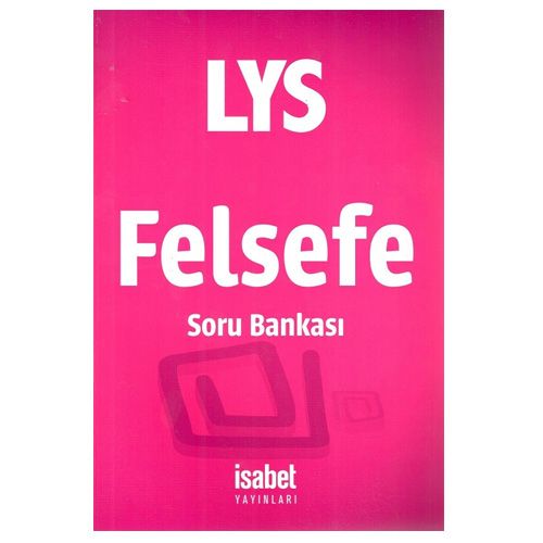 LYS Felsefe Soru Bankası İsabet Yayınları
