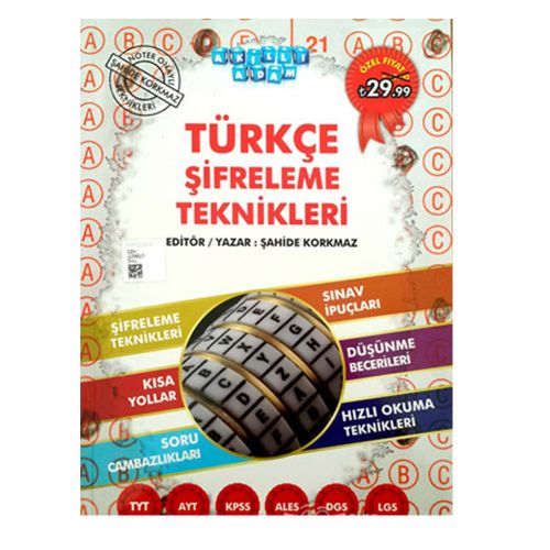 TYT-AYT Türkçe Şifreleme Teknikleri Akıllı Adam Yayınları