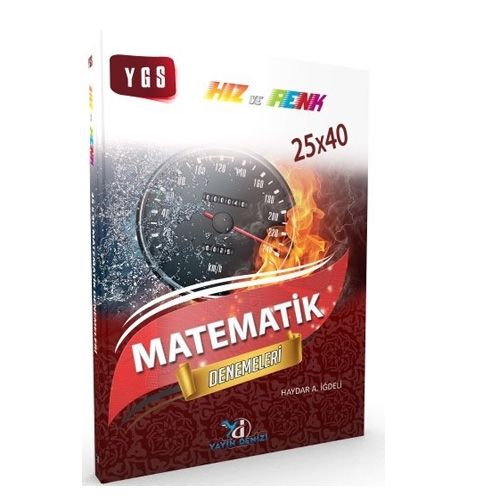 YGS Matematik Hız ve Renk 25x40 Denemeleri - Yayın Denizi Yayınları