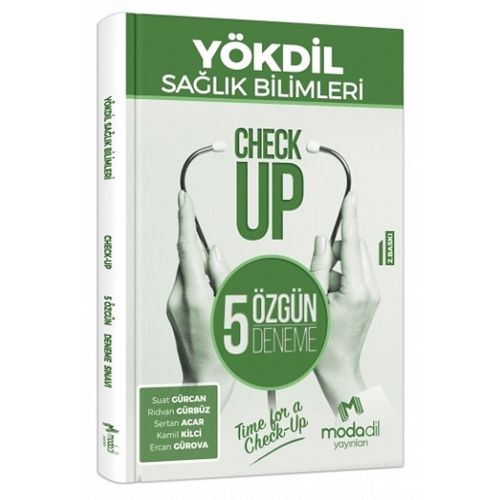 YÖKDİL Sağlık Bilimleri Check Up 5 Özgün Deneme Modadil Yayınları