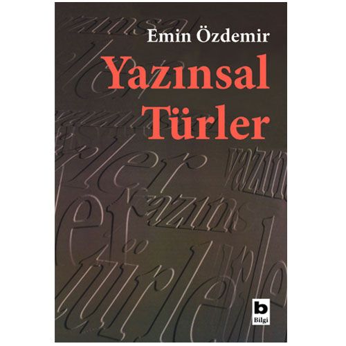 Yazınsal Türler - Emin Özdemir