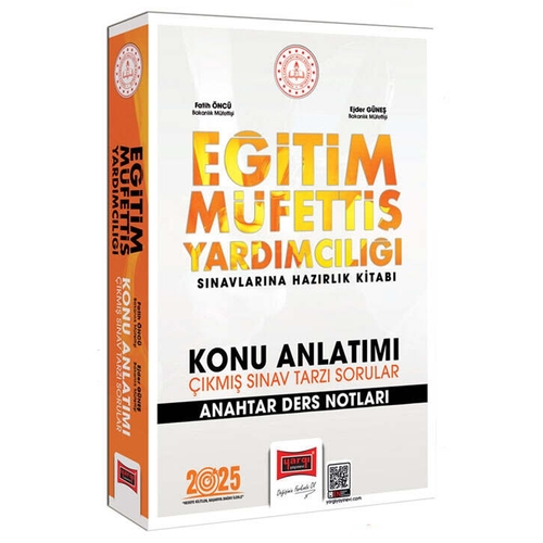 Eğitim Müfettiş Yardımcılığı Konu Anlatımı Anahtar Ders Notları Yargı Yayınları 2025