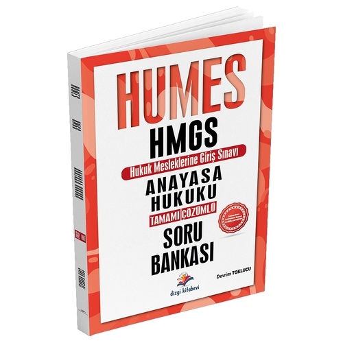 Humes HMGS Anayasa Hukuku Soru Bankası Dizgi Kitap Yayınları 2025