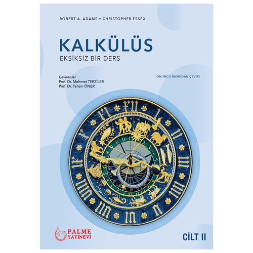 Kalkülüs Eksiksiz Bir Ders Cilt 2 - Robert A. Adams, Christopher Essex