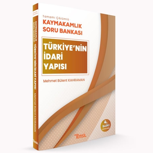 Kaymakamlık Soru Bankası Türkiye’nin İdari Yapısı Temsil Kitap Yayınları 2025