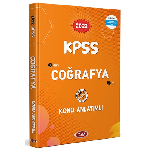 Kelepir Ürün İadesizdir - KPSS Coğrafya Konu Anlatımlı Data Yayınları 2022