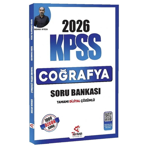 KPSS Coğrafya Soru Bankası Tekrar Akademi Yayınları 2026