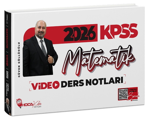 KPSS Matematik Video Ders Notları Güven Göllüoğlu Hoca Kafası Yayınları 2026