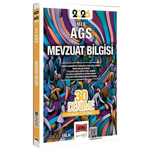 MEB AGS Mevzuat Bilgisi Tamamı Çözümlü 30 Deneme Yargı Yayınları 2026