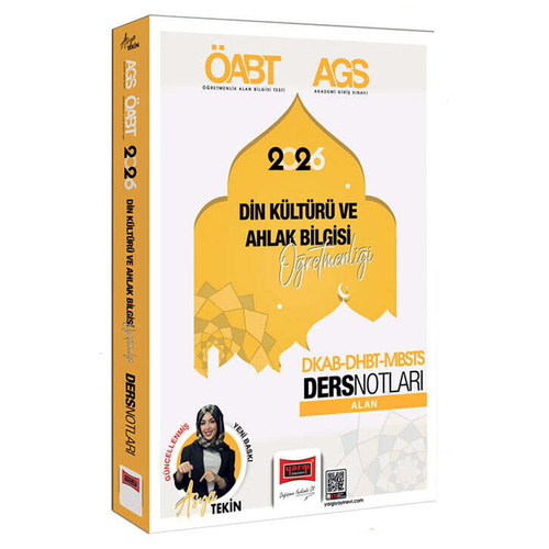 ÖABT AGS Din Kültürü ve Ahlak Bilgisi Öğretmenliği Ders Notları Yargı Yayınları 2026
