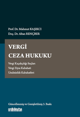 Vergi Ceza Hukuku - Mahmut Kaşıkcı, Altan Rençber