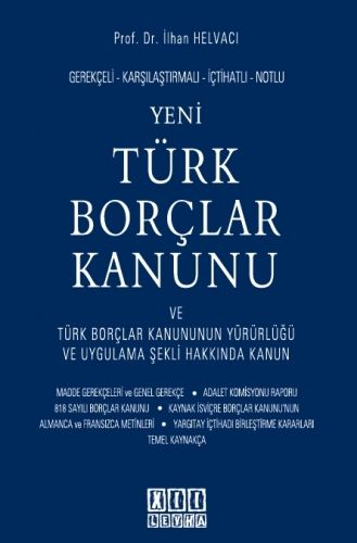 Türk Borçlar Kanunu - İlhan Helvacı