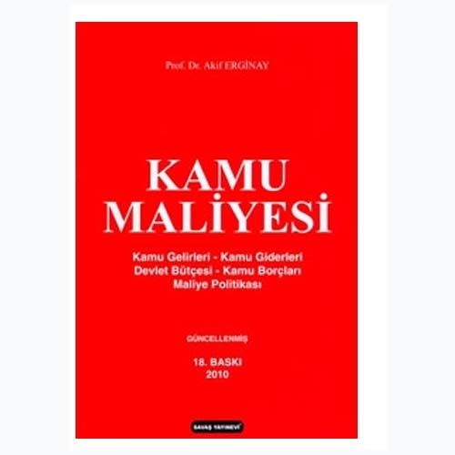 Kamu Maliyesi - Akif Erginay