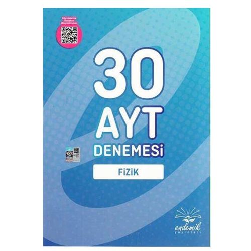 YKS AYT Fizik 30 Deneme Endemik Yayınları