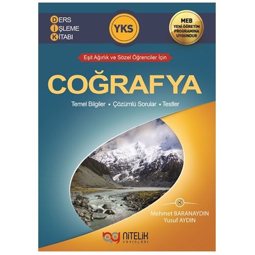 YKS Coğrafya Ders İşleme Kitabı Nitelik Yayınları