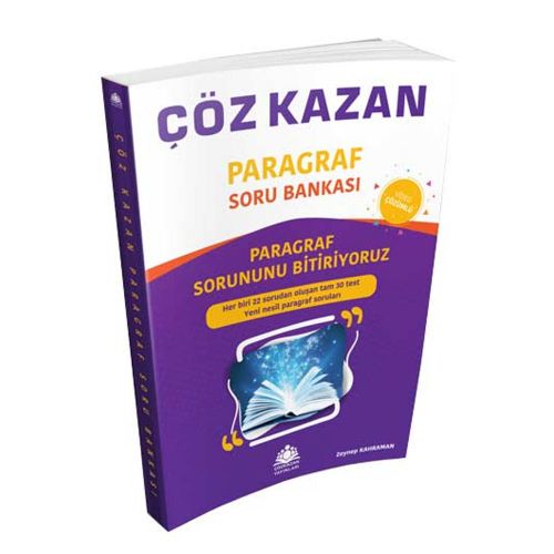 YKS TYT Paragraf Soru Bankası Çöz Kazan Yayınları