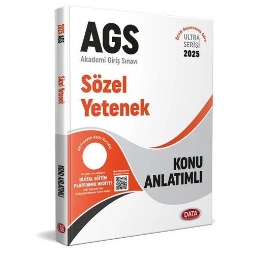 AGS Ultra Serisi Sözel Yetenek Türkçe Konu Anlatımlı Data Yayınları 2025