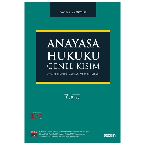 Anayasa Hukuku Genel Kısım - Ömer Anayurt