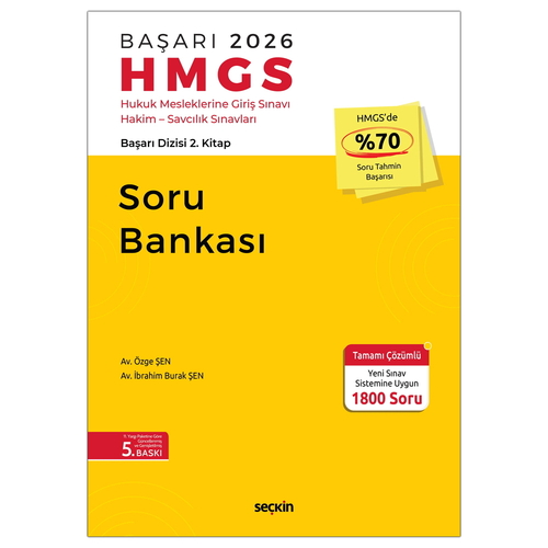 Başarı HMGS Soru Bankası - Özge Şen, İbrahim Burak Şen