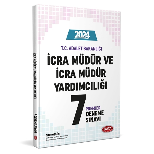 İcra Müdür ve Müdür Yardımcılığı 7 Deneme Sınavı Data Yayınları 2024