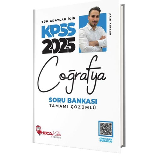KPSS Coğrafya Soru Bankası Tamamı Çözümlü Hoca Kafası Yayınları 2025