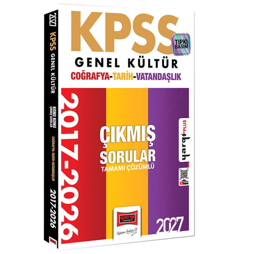 KPSS Genel Kültür Konu Konu Tamamı Çözümlü 10 Yıl Çıkmış Sorular Yargı Yayınları 2027