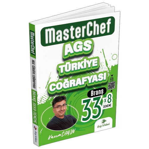 MasterChef AGS Türkiye Coğrafyası 33 Branş Deneme Dizgi Kitap Yayınları 2025