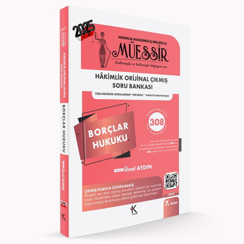 MÜESSİR Hakimlik Borçlar Hukuku Çıkmış Soru Bankası Temsil Kitap Yayınları 2025