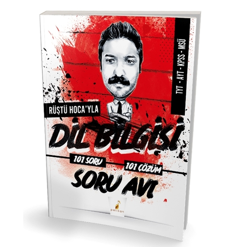Rüştü Hoca\'yla Dil Bilgisi Soru Avı 101 Soru 101 Çözüm Pelikan Yayınları