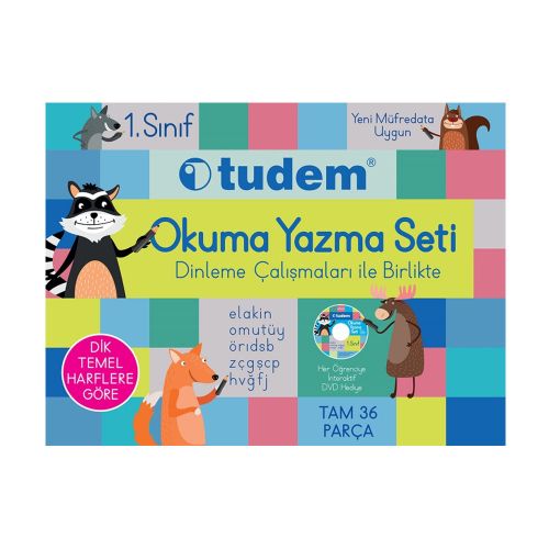 1. Sınıf Okuma Yazma Seti Tudem Yayınları